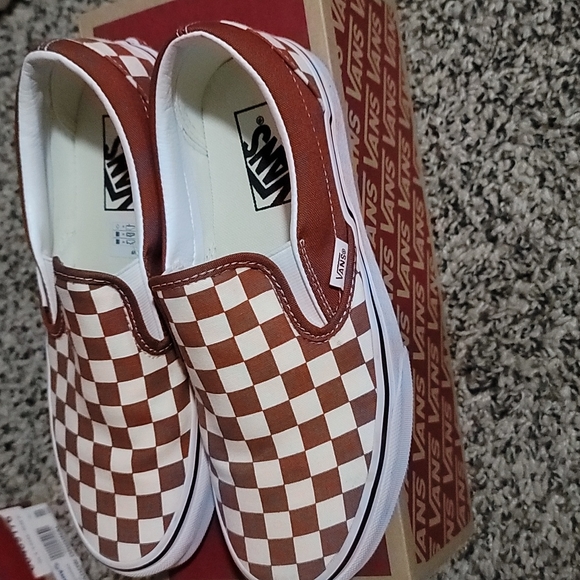 Vans 7.5 women Picnt/Trwht - Picture 2 of 3